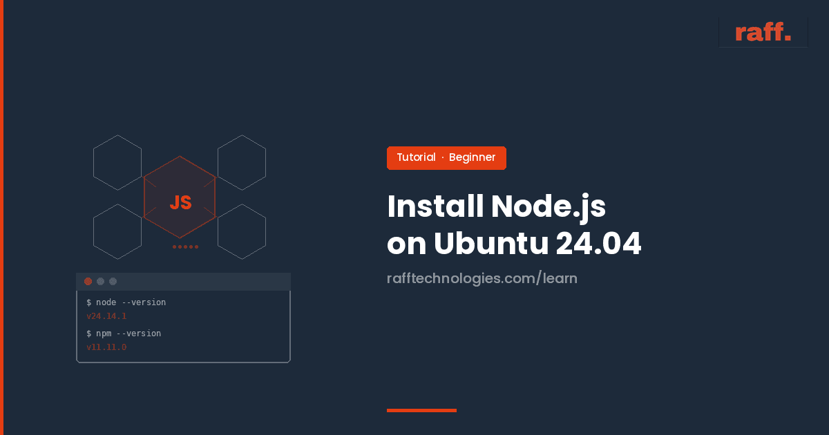 Install Node.js on Ubuntu 24.04: Up and Running in 10 Minutes