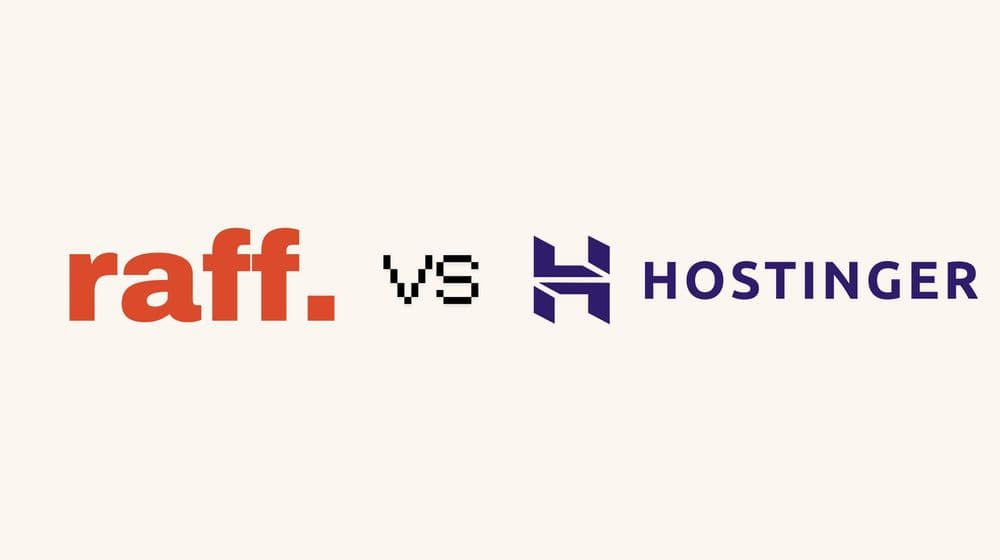 Raff vs Hostinger VPS: Which Is Better for Small Teams? (2026)