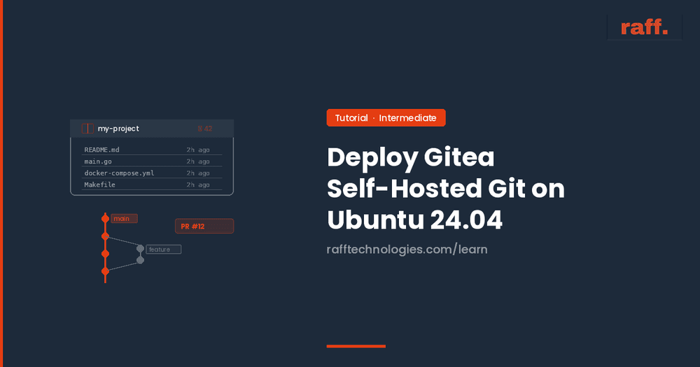 Deploy Gitea Self-Hosted Git Server on Ubuntu 24.04